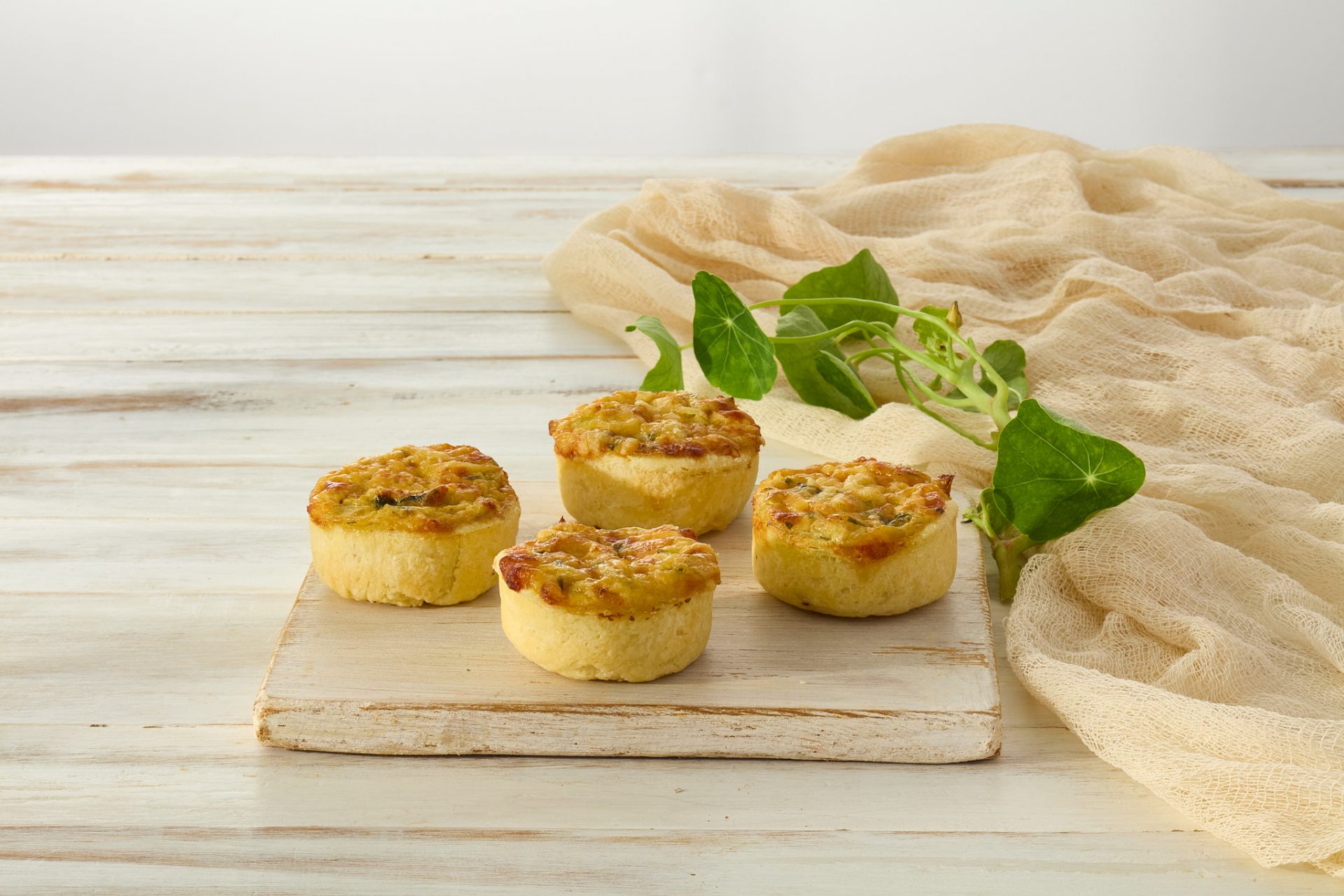 Quiche de Alcachofra | mini